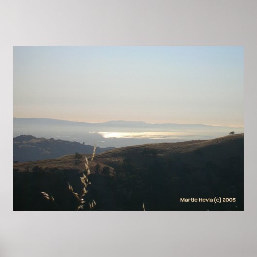 サンノゼ丘陵 ポスター (正面)