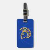 サンノゼ州スパルタンス州バスケットボール ラゲッジタグ (正面縦)