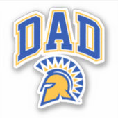 サンノゼ州スパルタンパパ シール (正面)