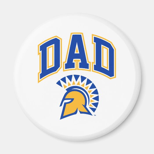 サンノゼ州スパルタンパパ マグネット (正面)