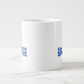 サンノゼ州スパルタンロゴワードマーク ジャンボコーヒーマグカップ (正面)