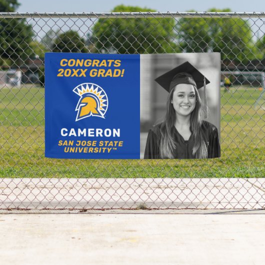 サンノゼ州スパルタン |おめでとうグラード 横断幕 (インサイチュ)