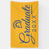 サンノゼ州スパルタン |卒業 横断幕 (縦)