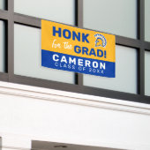 サンノゼ州スパルタン |卒業 横断幕 (ビルの外側)