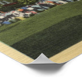 サンノゼ州大学キャンパスのビュー ポスター (角)