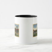 サンノゼ州大学キャンパスのビュー マグカップ (中央)