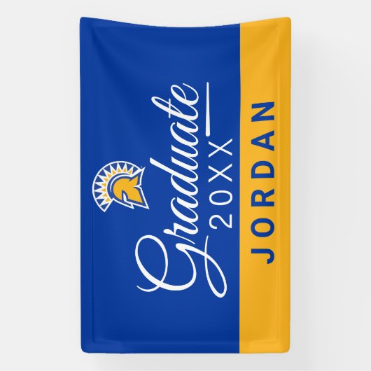 サンノゼ州 |大学院 横断幕 (縦)