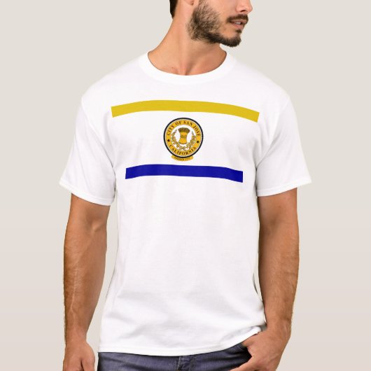 サンノゼ市旗 Tシャツ (正面)