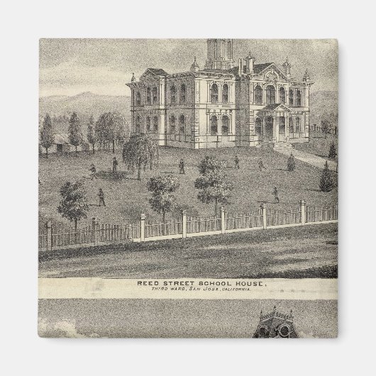 サンノゼ校舎 マグネット (正面)