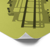 サンノゼ空港(SJC)の図ポスター ポスター (角)