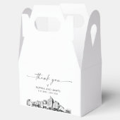 サンノゼ結婚のパーソナライズされたお願い フェイバーボックス (オープン)