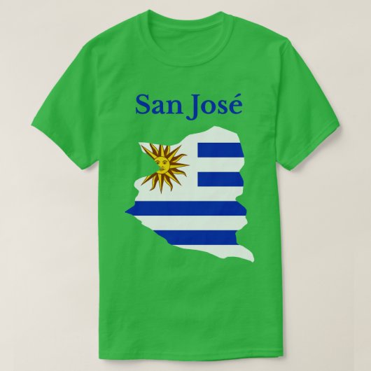 サンノゼ部ウルグアイ Tシャツ (デザイン正面)