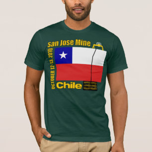 サンノゼ鉱山、チリ抗夫の救助- Tシャツ