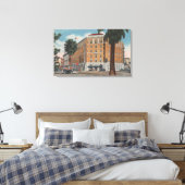 サンノゼ，カリフォルニア州 – ホテルサントクレア キャンバスプリント (インサイチュ (寝室))