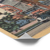 サンノゼ，カリフォルニア州 – ホテルサントクレア ポスター (角)