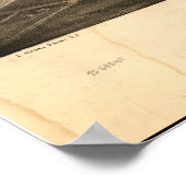 サンノゼ・カリフォルニア1869パノラママップ ポスター (角)