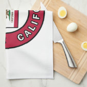 サンノゼ・カリフォルニア キッチンタオル (四つ折り)