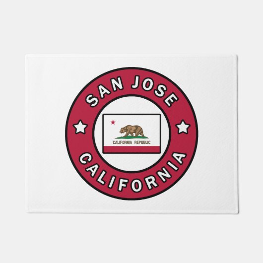 サンノゼ・カリフォルニア ドアマット (正面)