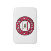 サンノゼ・カリフォルニア バスマット (正面縦)