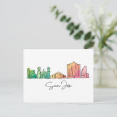 サンノゼ・カリフォルニア ポストカード (スタンド正面)