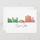 サンノゼ・カリフォルニア ポストカード (正面/裏面)