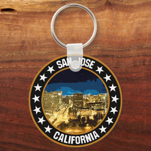 サンノゼ キーホルダー (裏面)