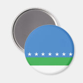 サンノゼ・コスタリカ国旗 マグネット (正面/裏面)