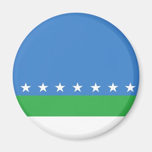 サンノゼ・コスタリカ国旗 マグネット (正面)