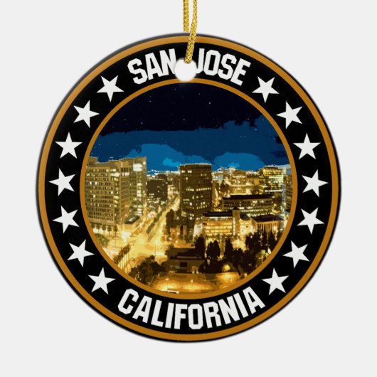 サンノゼ セラミックオーナメント (正面)