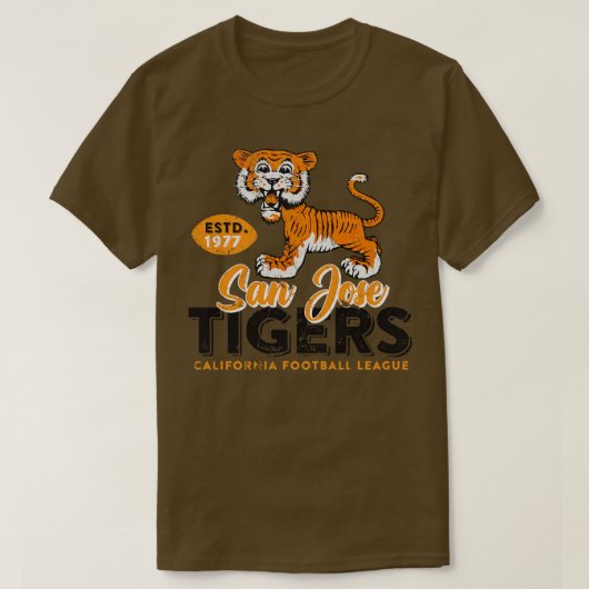 サンノゼ タイガース Tシャツ (デザイン正面)