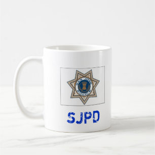 サンノゼ*警察のコップ コーヒーマグカップ