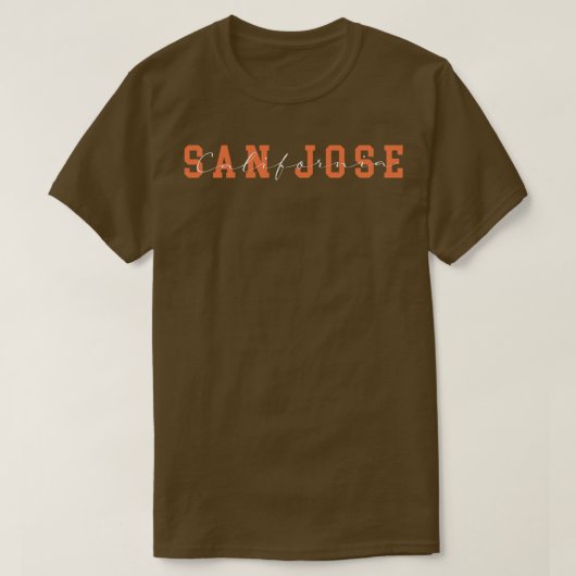 サンノゼ Tシャツ (デザイン正面)