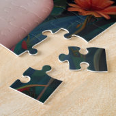 サンハットフローラの女性 ジグソーパズル (側面)