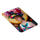 サンハットフローラの女性 マグネット (右側)