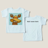 サンハット+シェナニガンズ – キッズ用サマーTシャツ (デザイン正面&裏面)