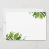 サンバのダンサーのカーニバルの招待状 招待状 (裏面)