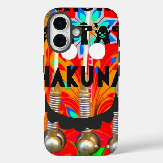 サンバカーニバルカラーズブラジきらきら光るル Case-Mate iPhoneケース (裏面)