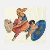 サンバザース フリースブランケット (正面(横))