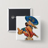 サンバザース 缶バッジ (正面&裏面)