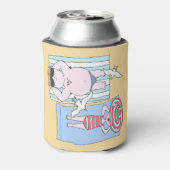 サンバザーズおもしろいアットビーチハンドドローアート 缶クーラー (缶裏面)