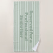 サンバザープロフェッショナル用ビーチタオル ビーチタオル (正面)