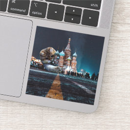 サンバジルの大聖堂とホシコ シール