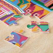 サンバジル大聖堂ロシアカラフルアポップ・アートのート ジグソーパズル (側面)