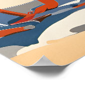 サンバスオンザリビエラプリント ポスター (角)