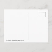 サンバスティングエンジェルCC0113はがき ポストカード (裏面)