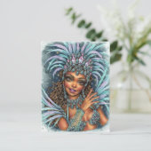 サンバダンサーポストカード ポストカード (スタンド正面)