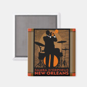 サンバドルフェウスニューオーリンズ マグネット (正面/裏面)