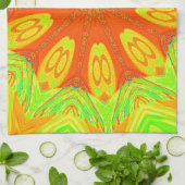 サンバモティーキアートプリント キッチンタオル (折り畳み)