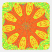 サンバモティーキアートプリント スクエアシール (正面)