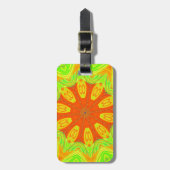 サンバモティーキアートプリント ラゲッジタグ (正面縦)